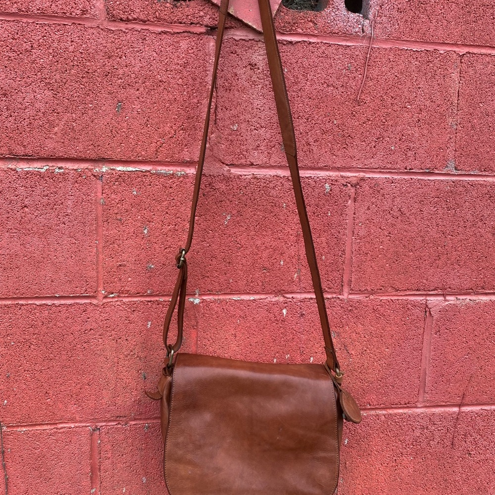 Leather handbag